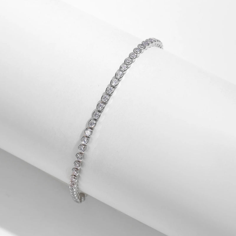 Tennis Bracelet with Zirconias