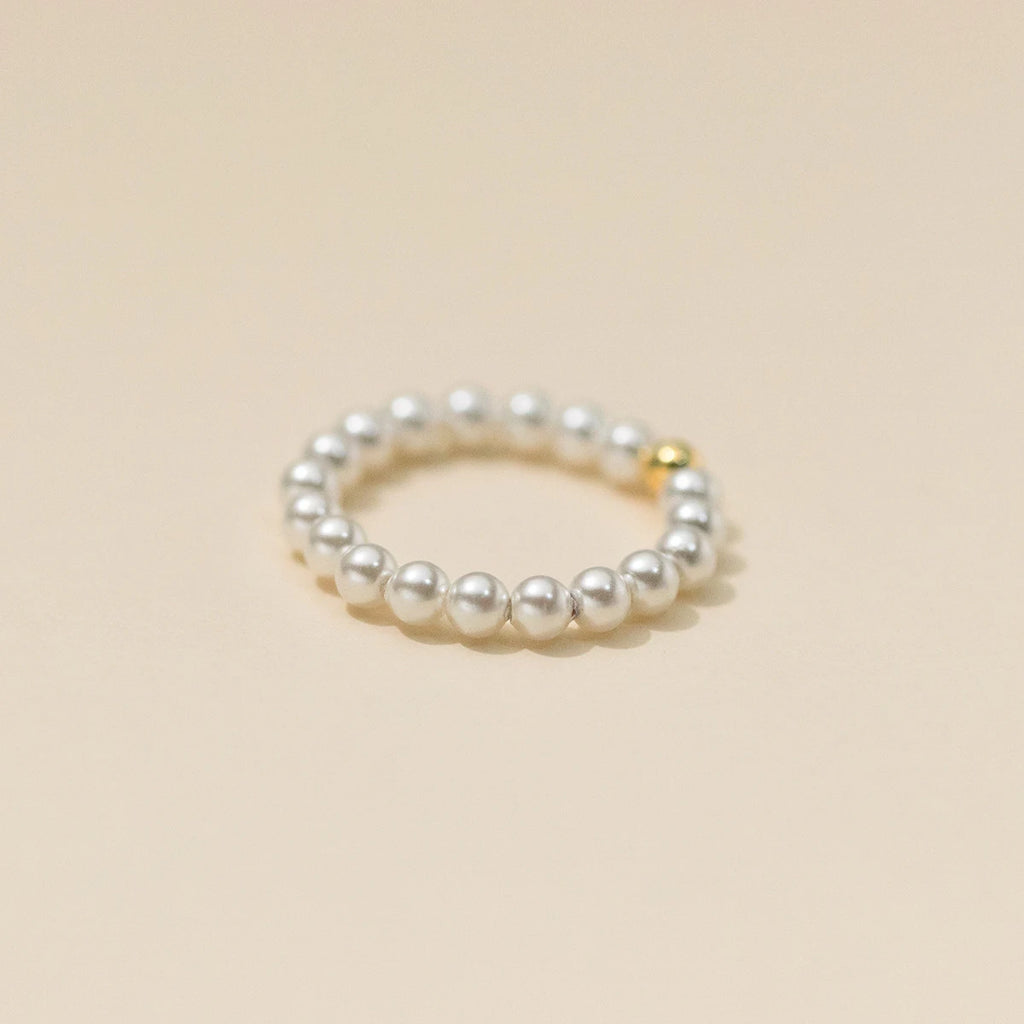 Shell Pearl Ring