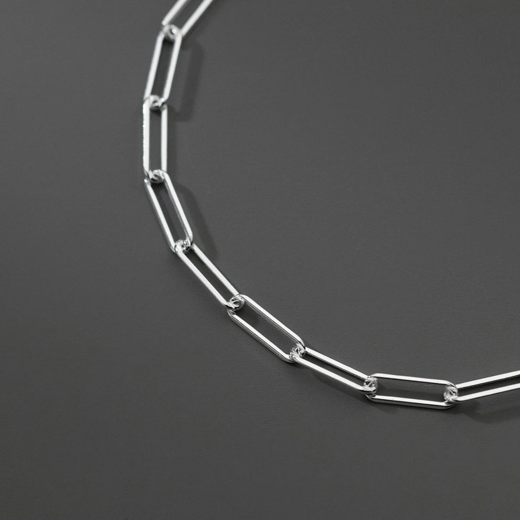 Silver Simple Hollow Out Bracelet
