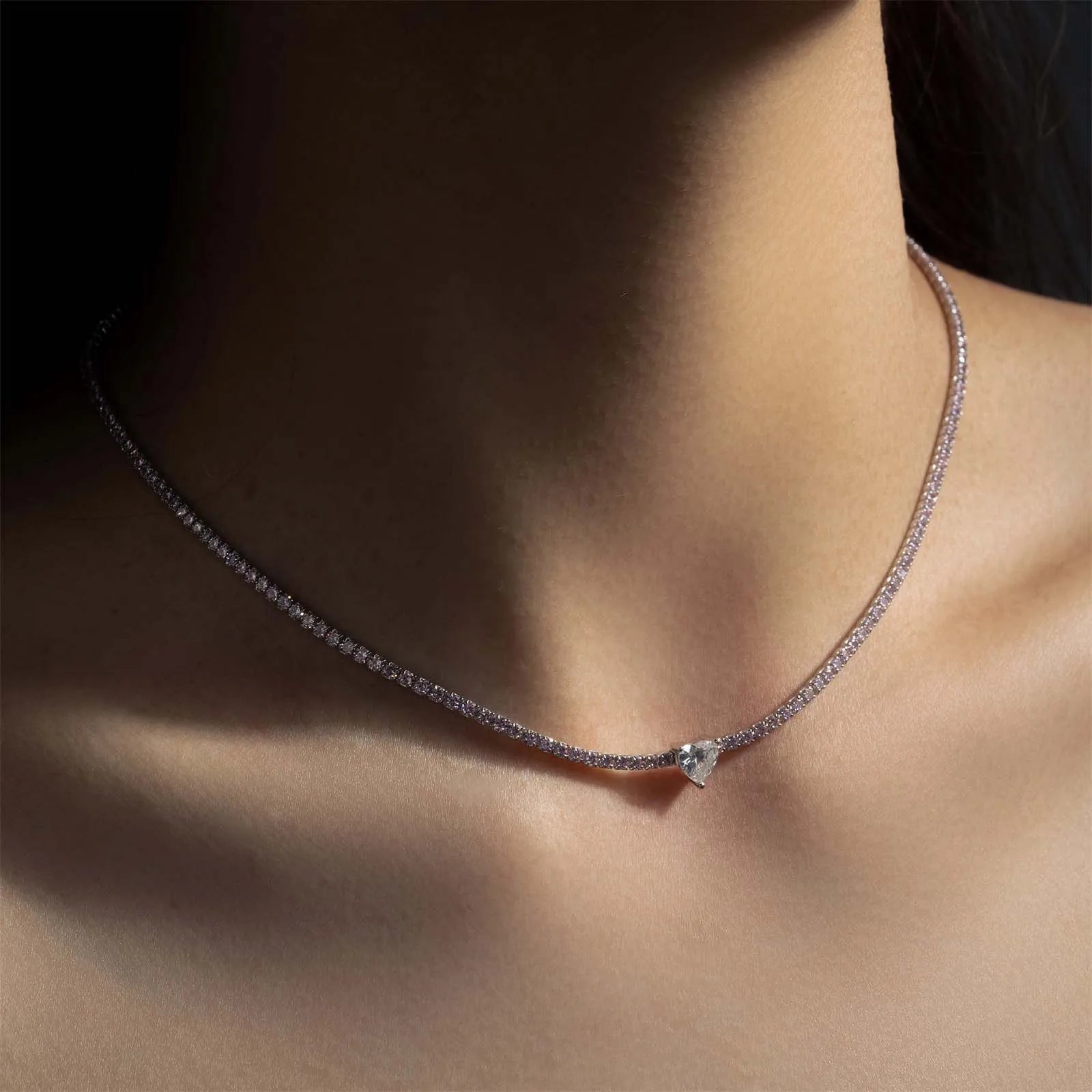 Love Heart Choker & Bracelet