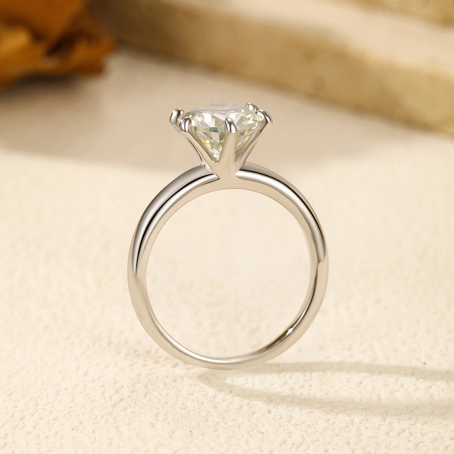 Clarity Moissanite Ring