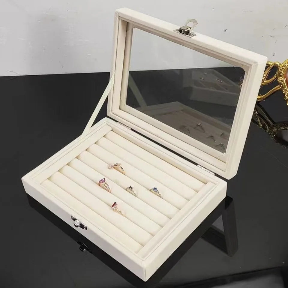 Velvet Rrings Box