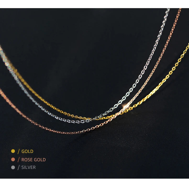 Collier simple 3 couleurs 