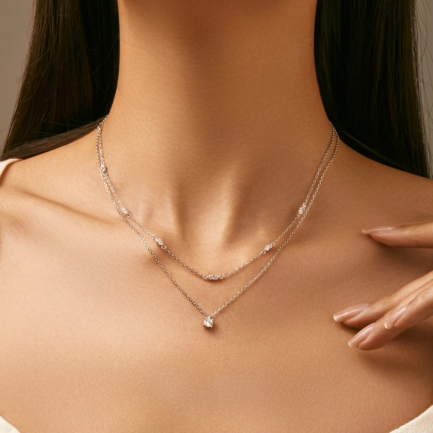 Moissanite D Color Pendant