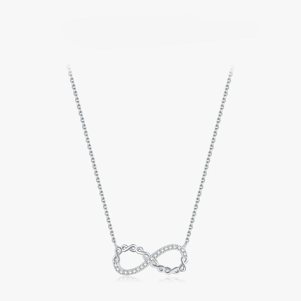 Pendentif romantique d'amour infini 