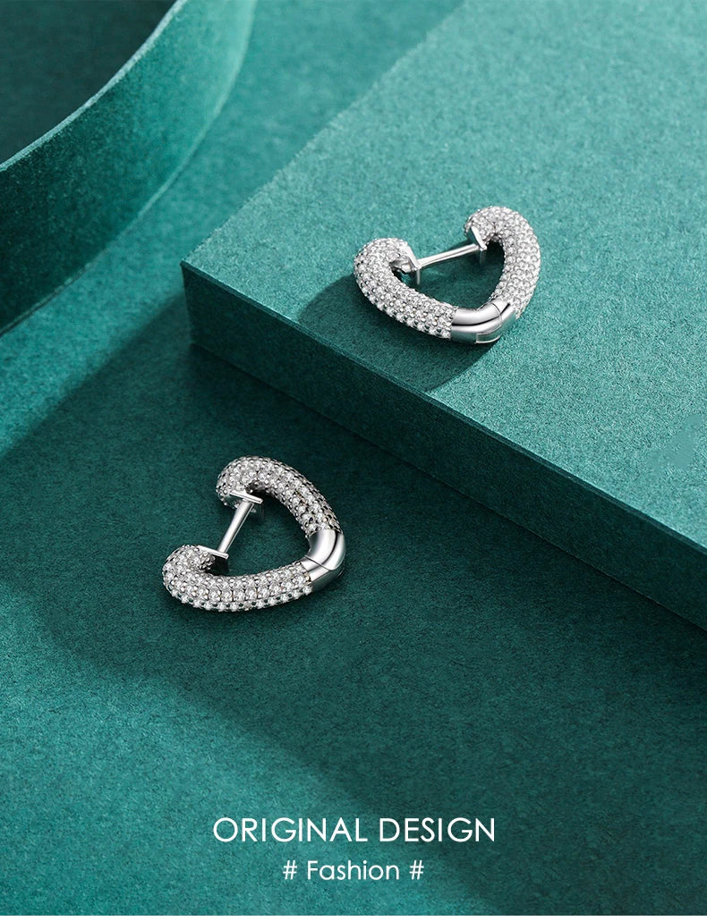 Hearts Ear Buckles