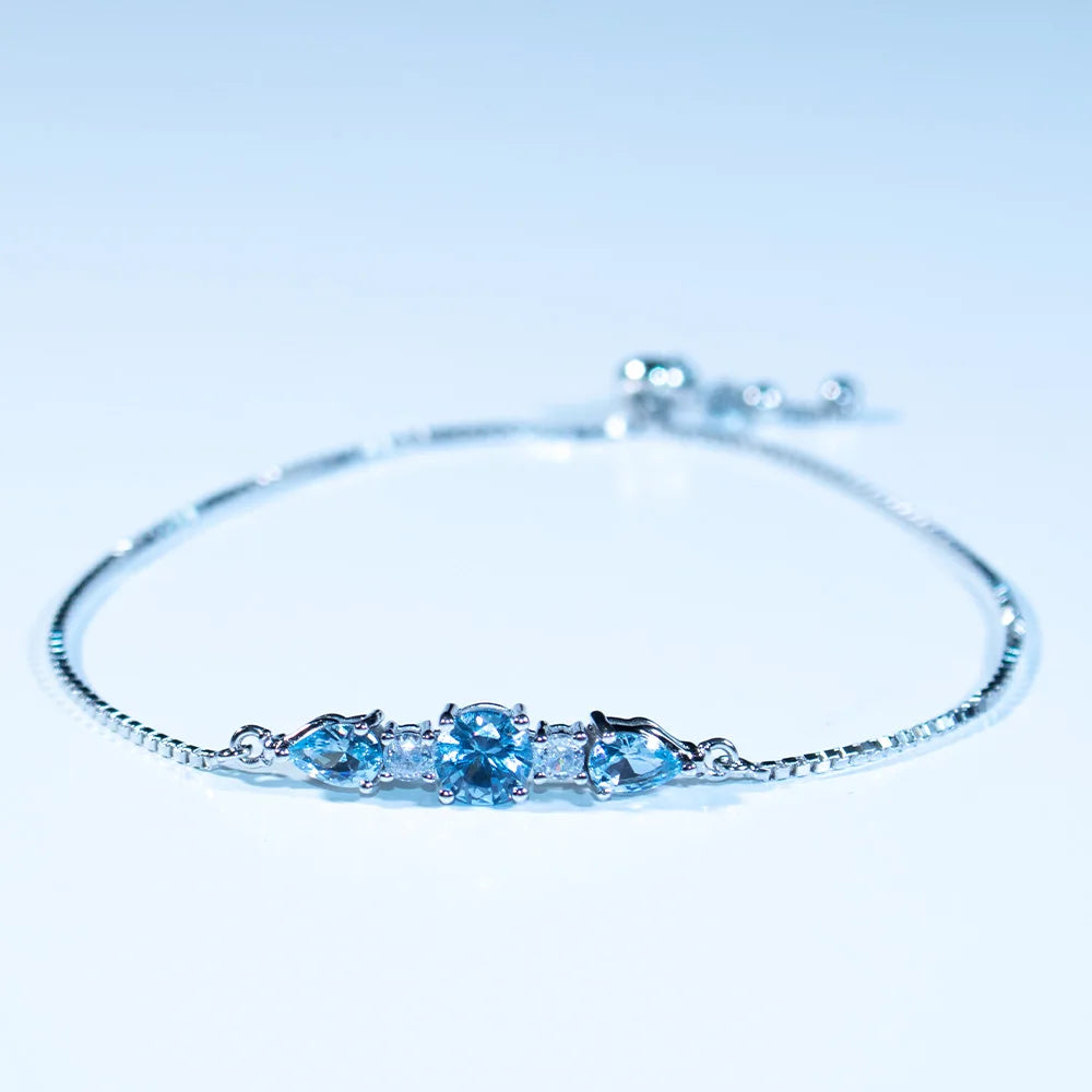 Nano Blue Topaz Bracelet