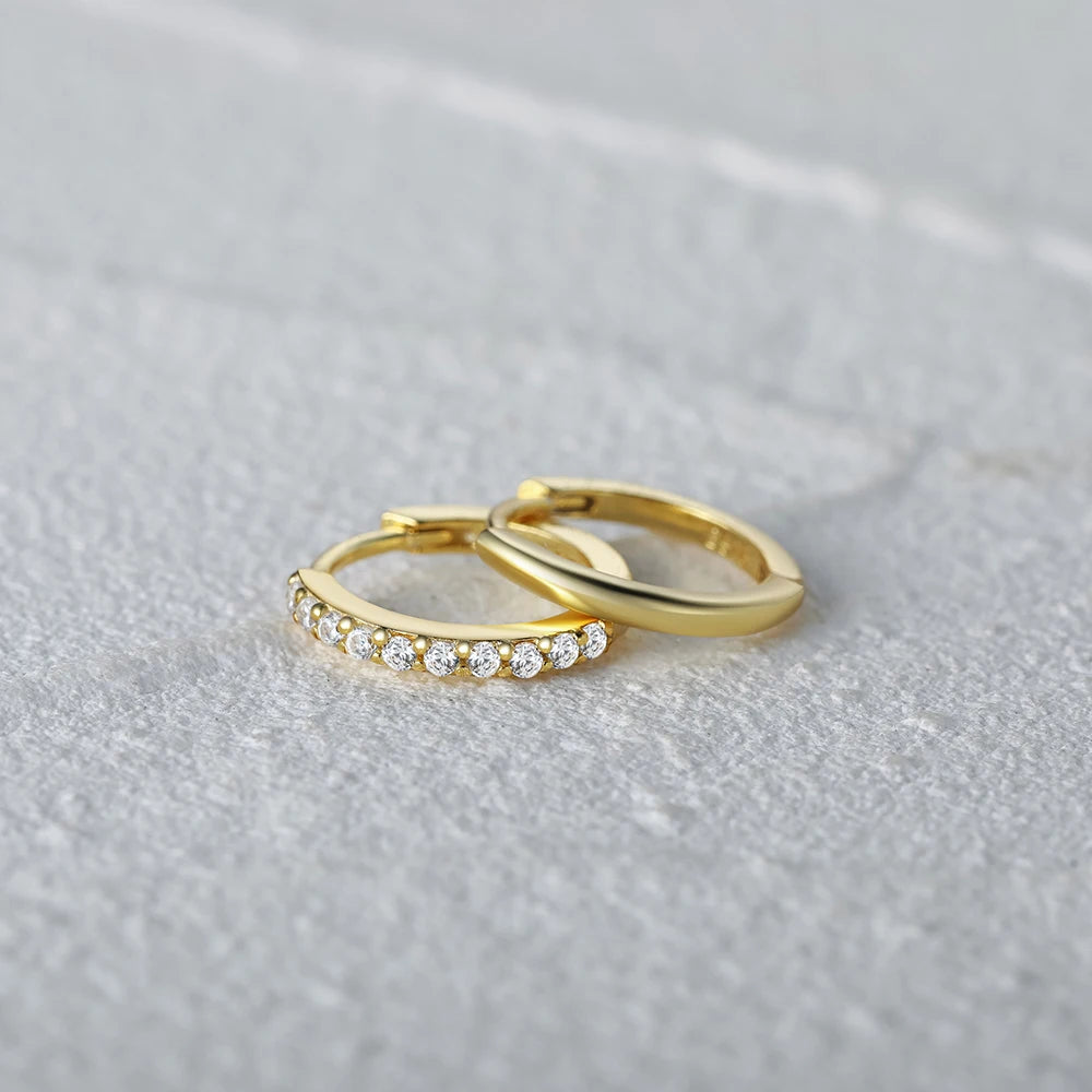 Glossy Hoop Earrings