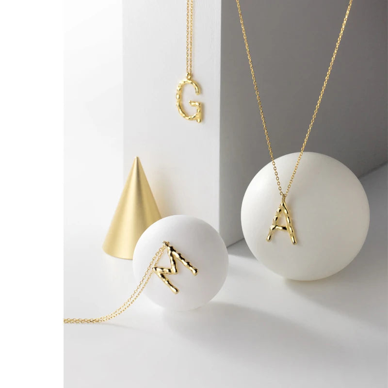 Simple 26 Letters Chain Necklace