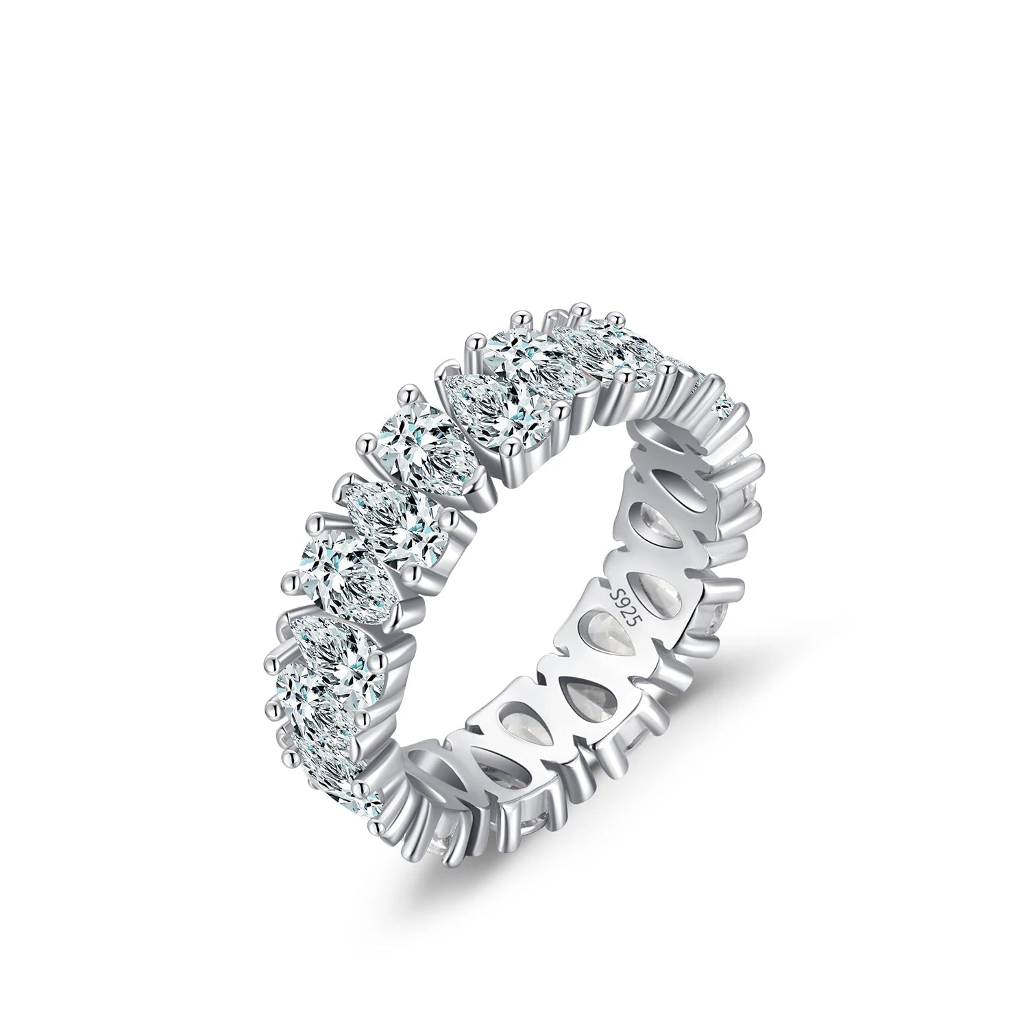 Emeralda Cut High Grade Zirconia Ring