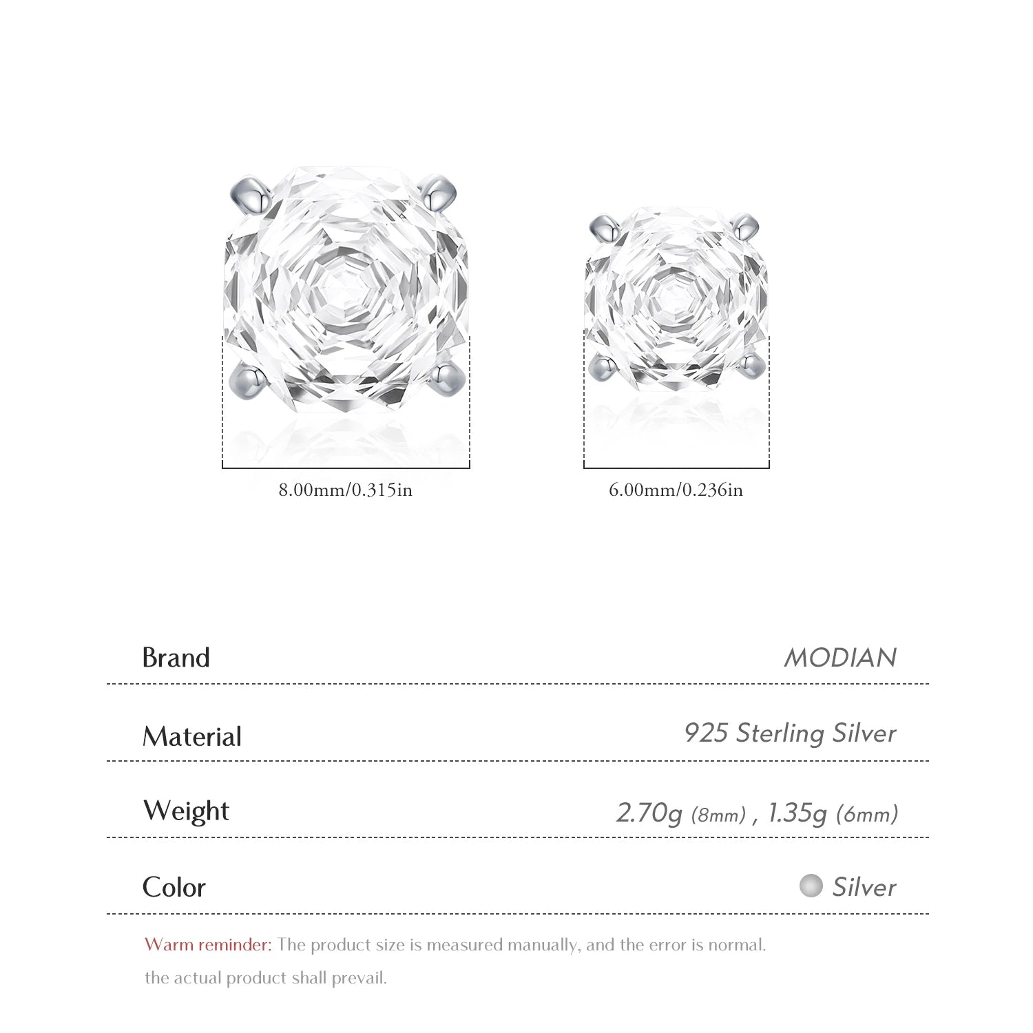 Polygon Multi-Color Rose Cut Cubic Zirconia
