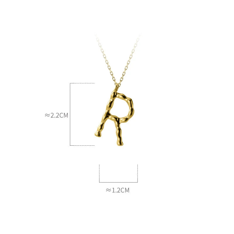 Simple 26 Letters Chain Necklace