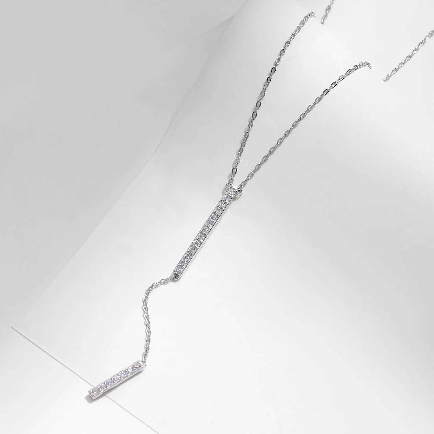 Chain Lariat Necklace Y-Shaped