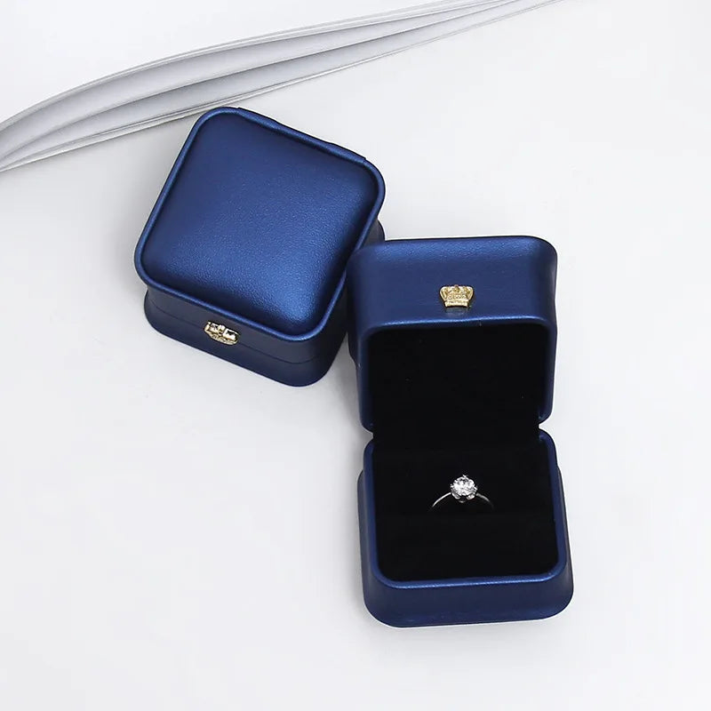 Ring jewelry box 5.8x5.8x4.5cm