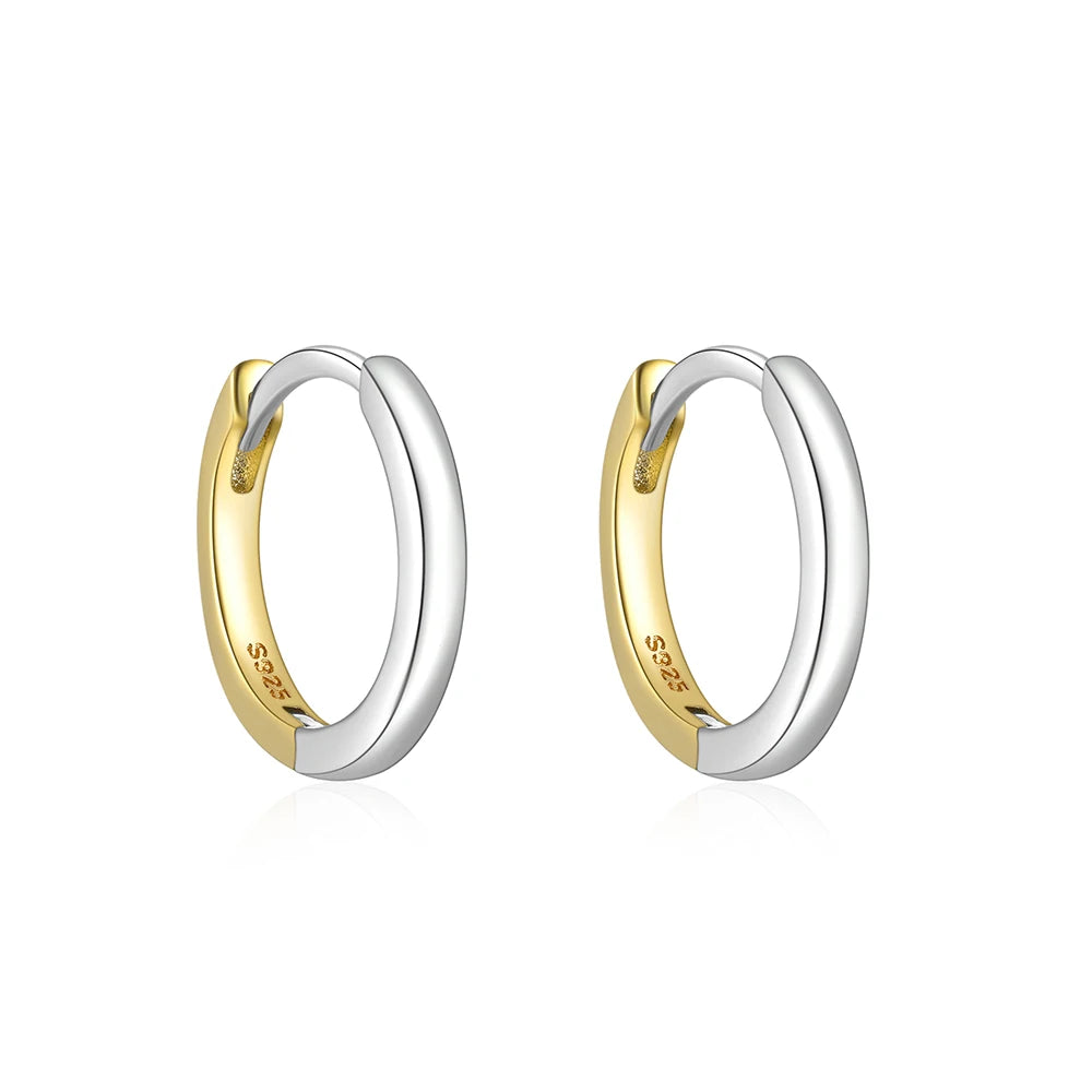 Glossy Hoop Earrings