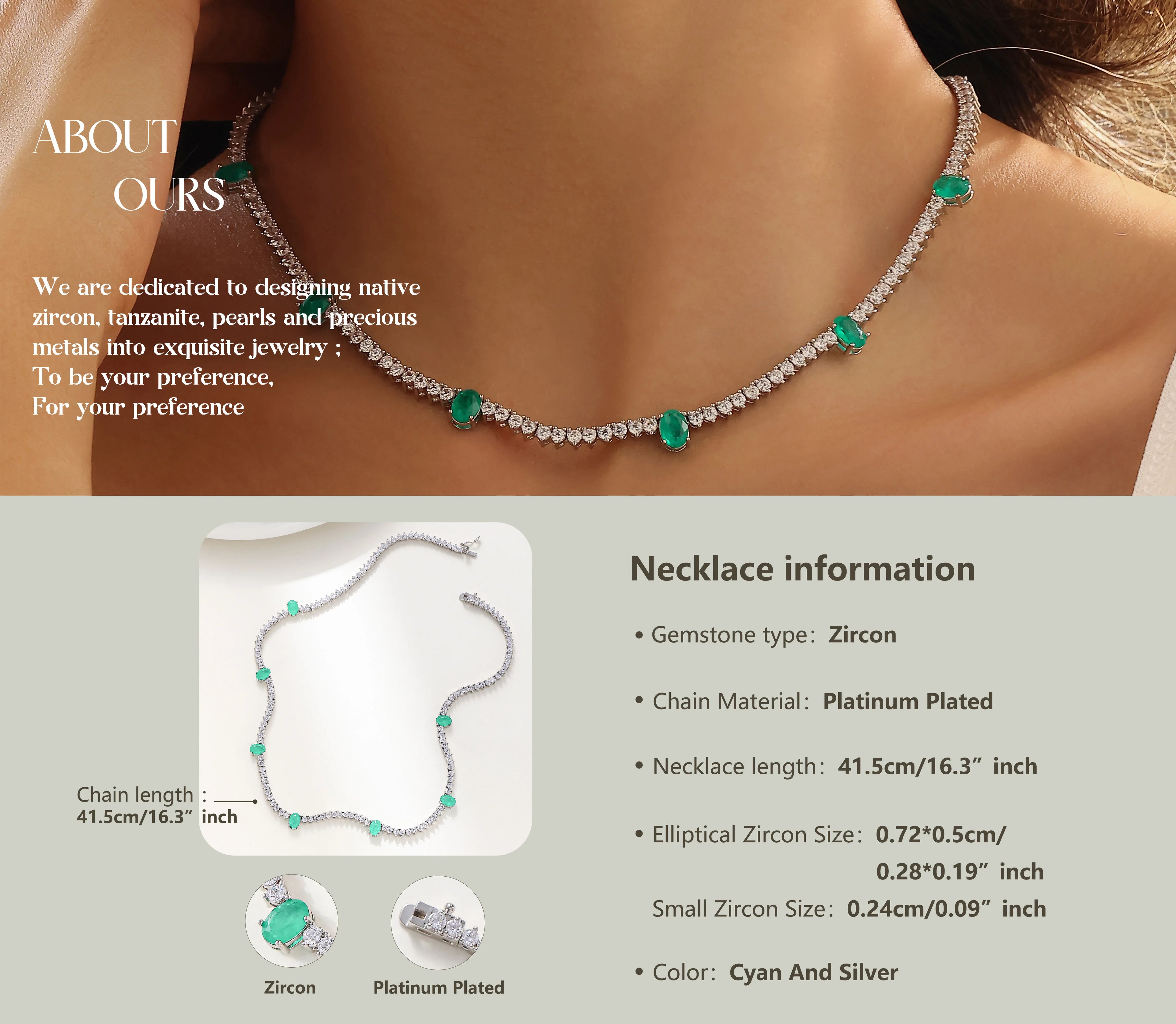 Collier de tennis 
