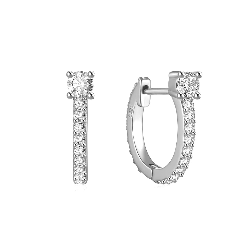 Glossy Hoop Earrings