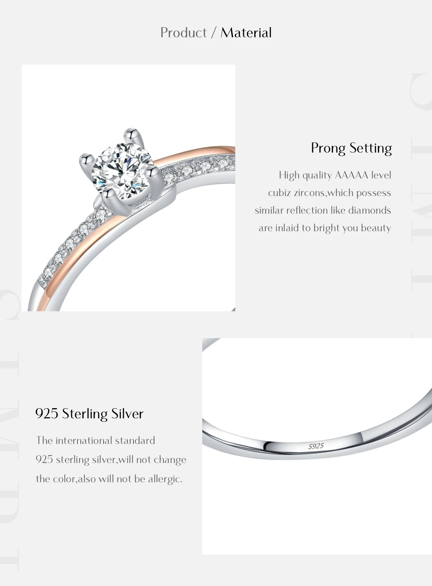 Elegant Rose Gold Ring