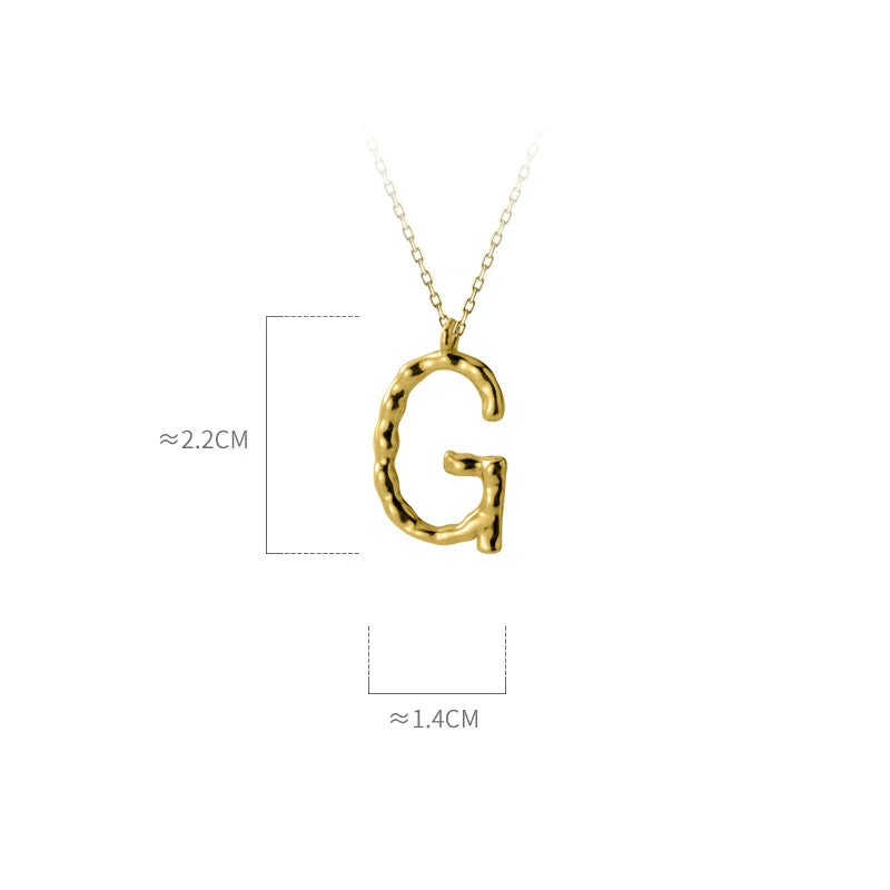 Simple 26 Letters Chain Necklace