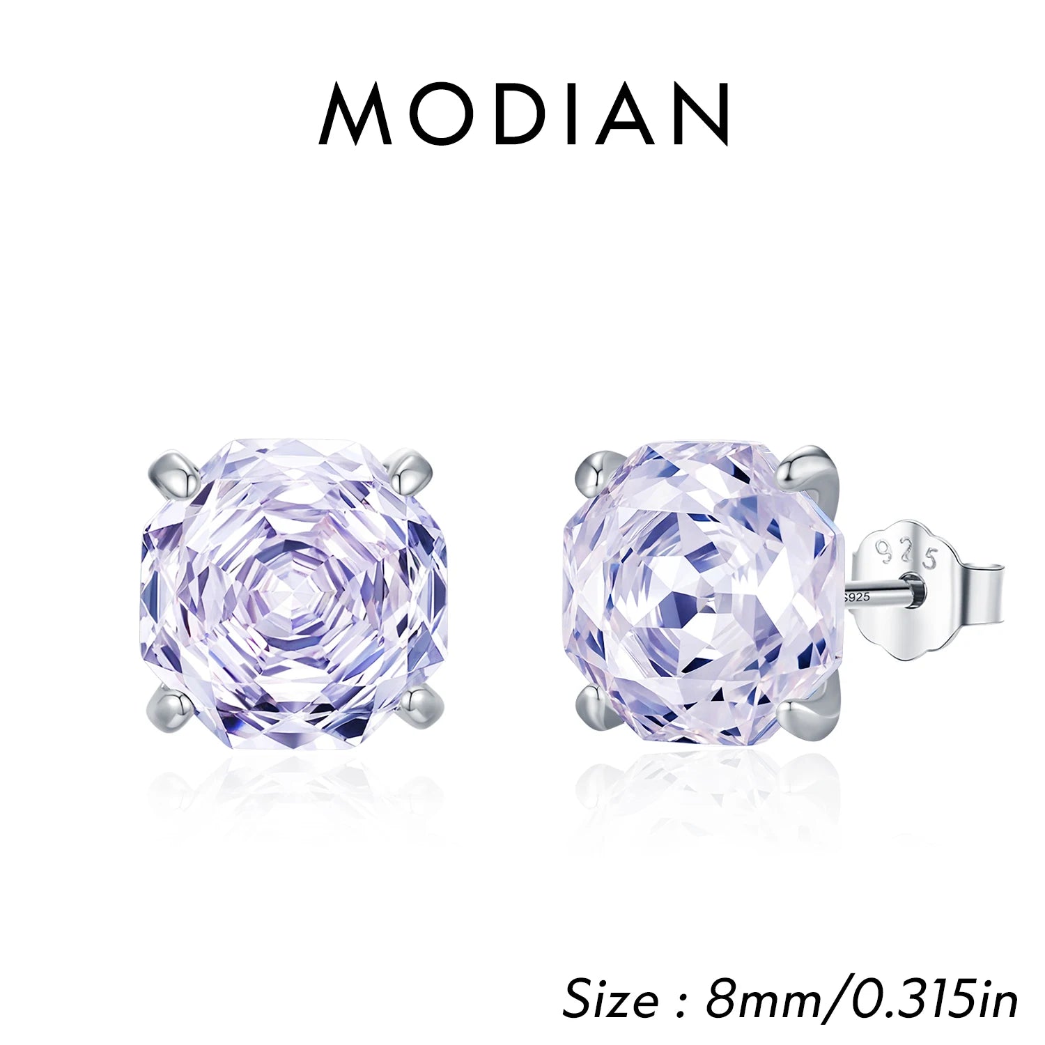Polygon Multi-Color Rose Cut Cubic Zirconia