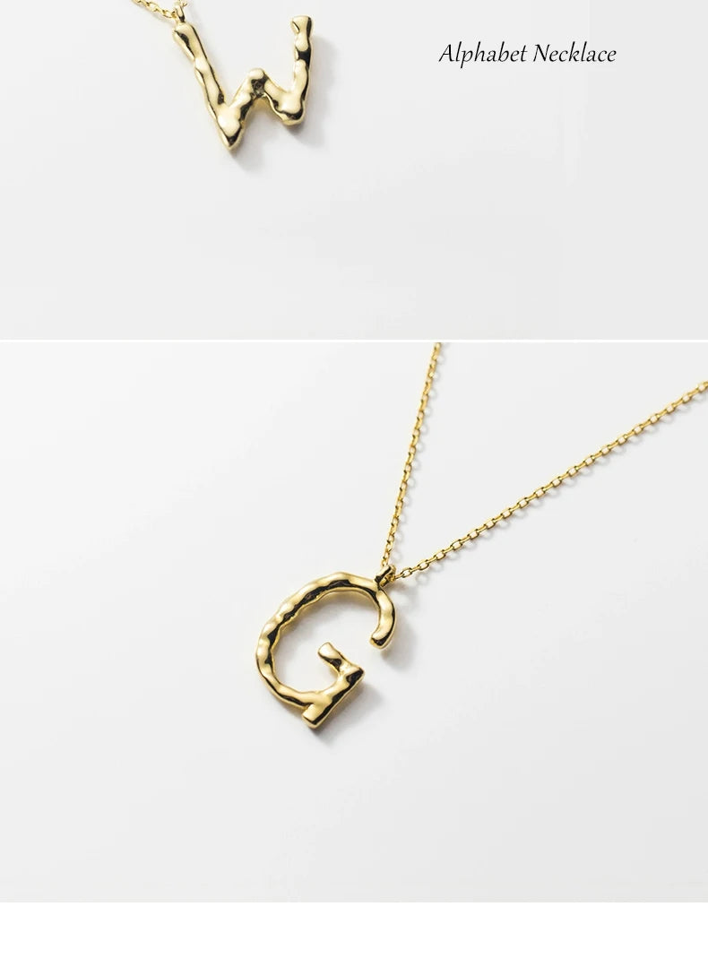 Simple 26 Letters Chain Necklace