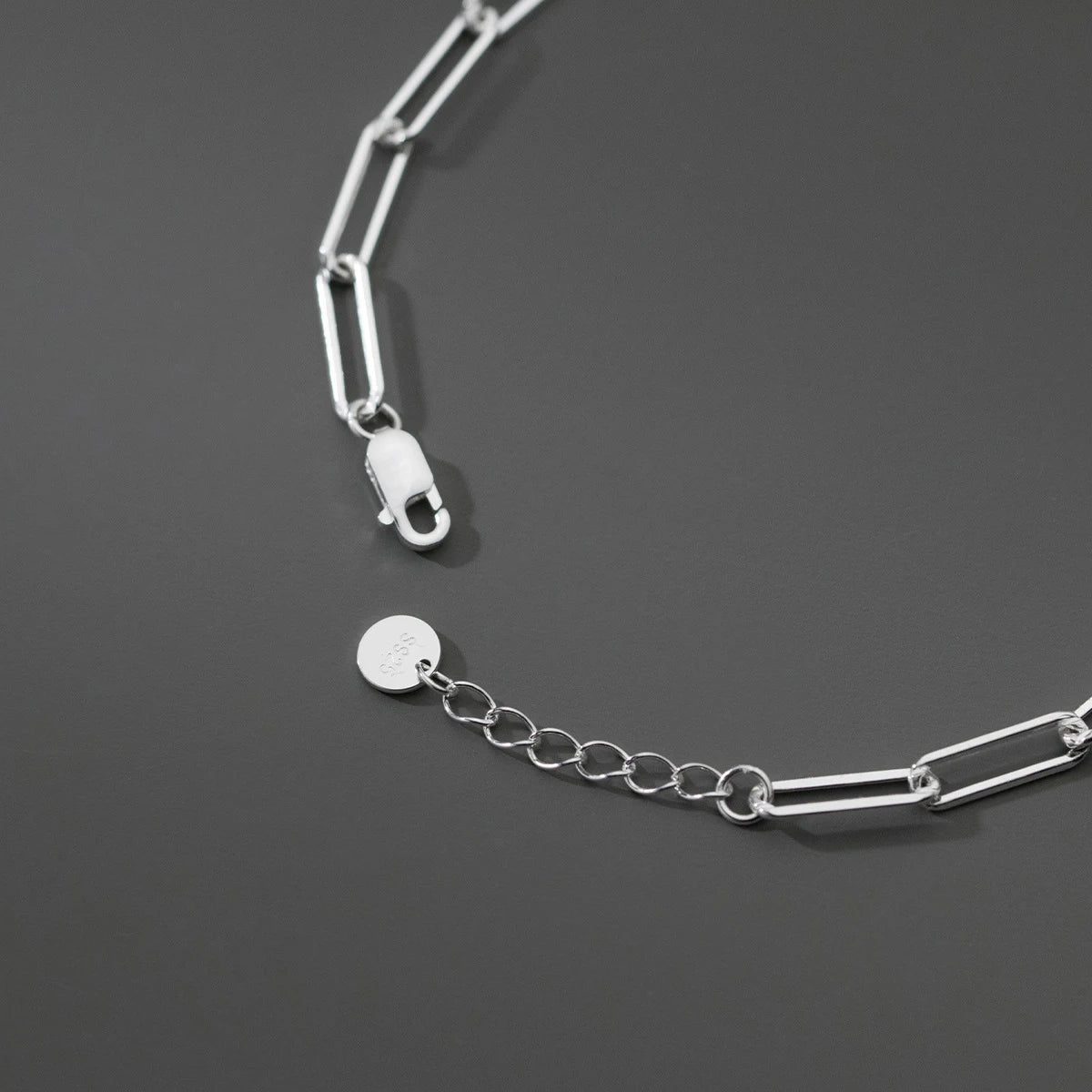 Silver Simple Hollow Out Bracelet