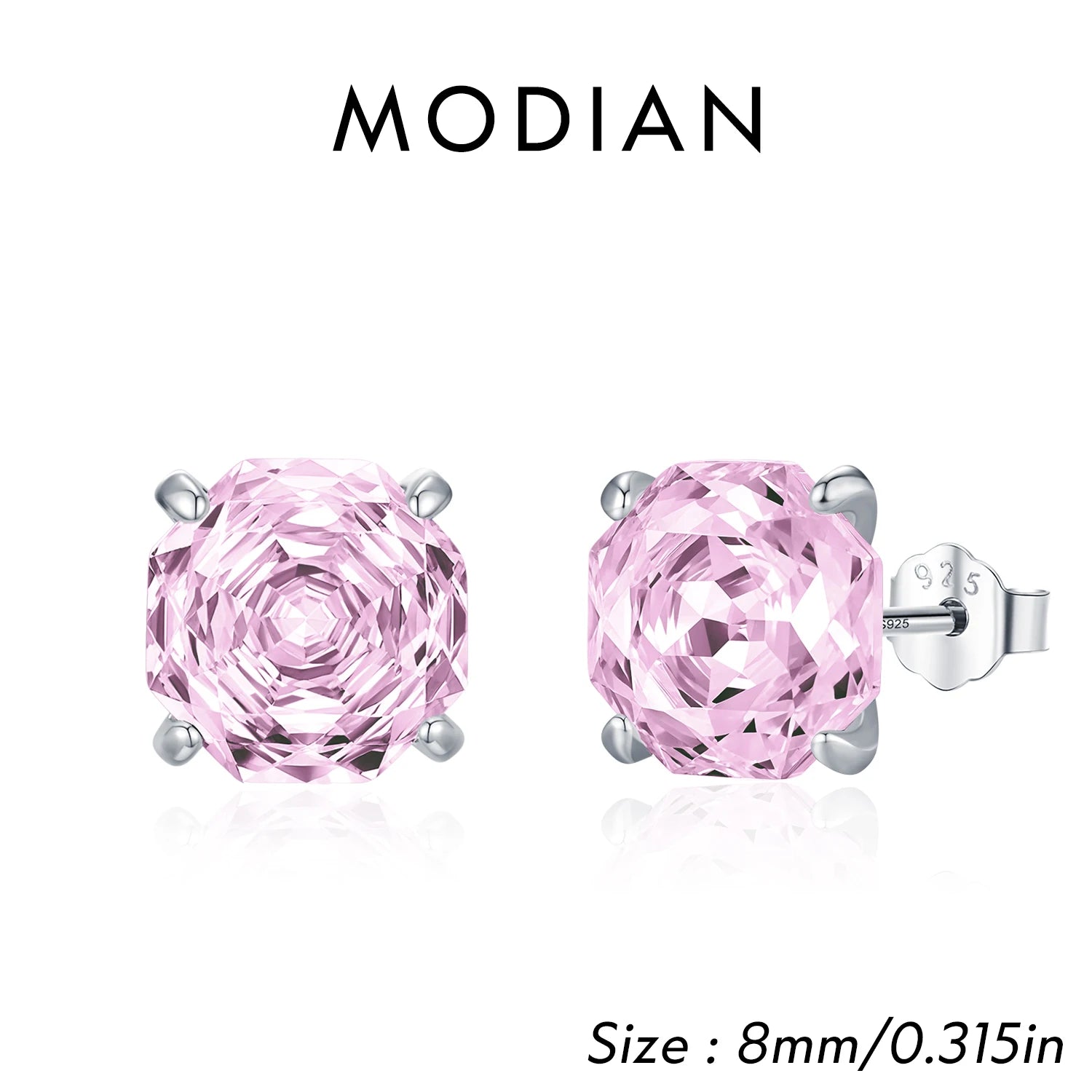 Polygon Multi-Color Rose Cut Cubic Zirconia