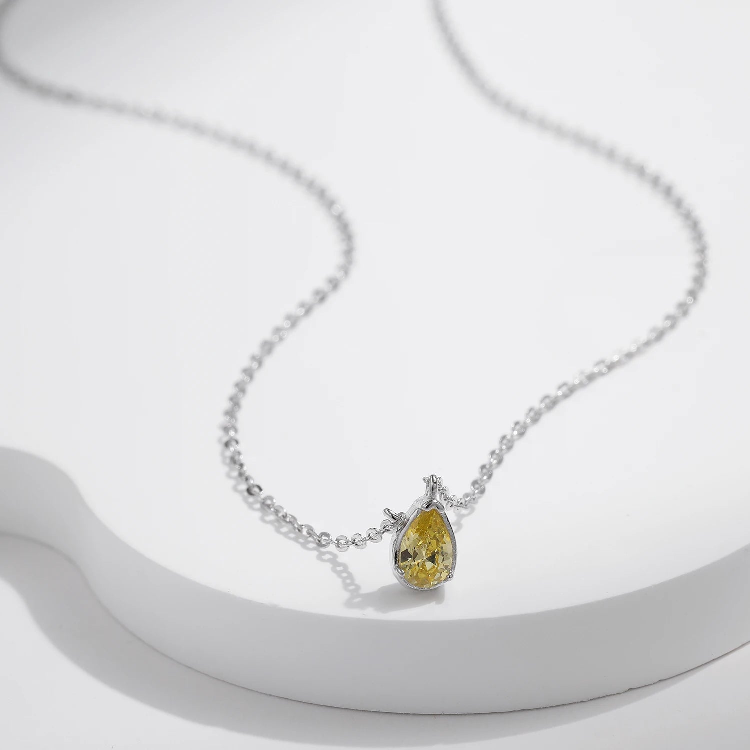 Collier Goutte d'Eau - Plaqué Or 
