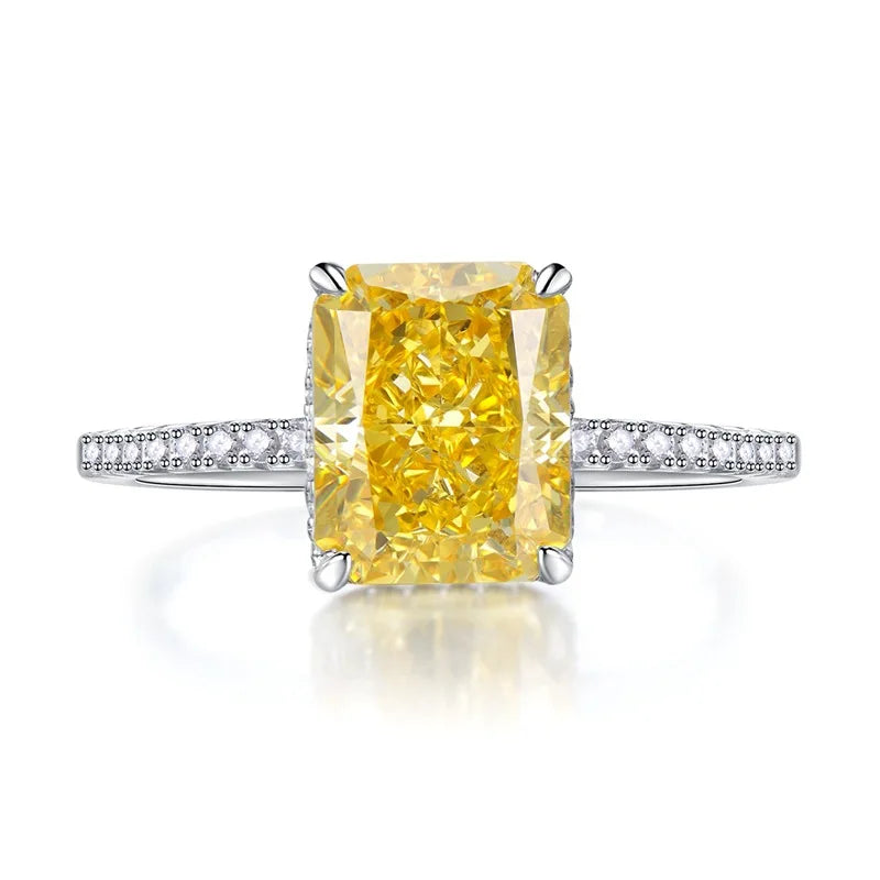 Aquamarine Cut Ring