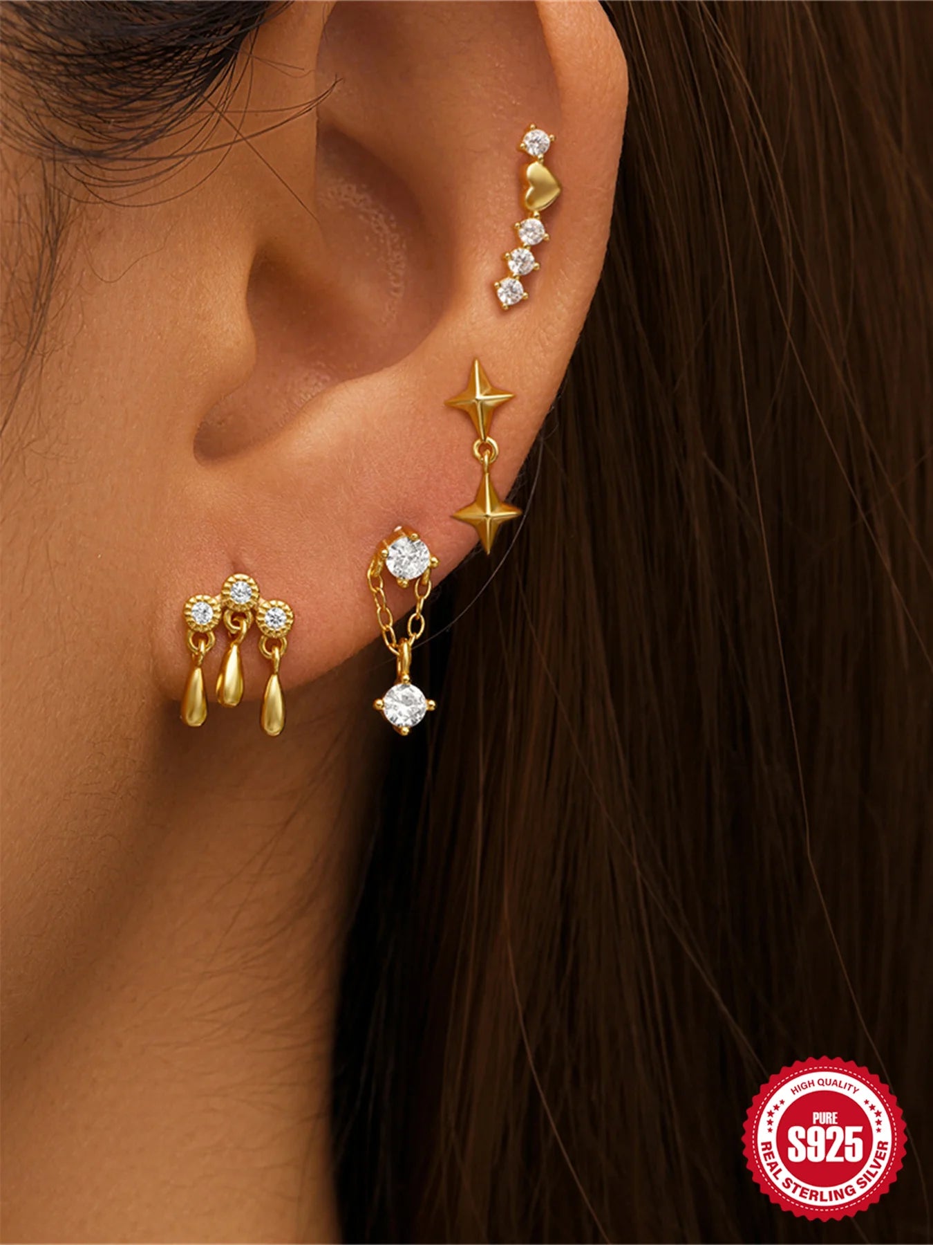 Gold Piercings