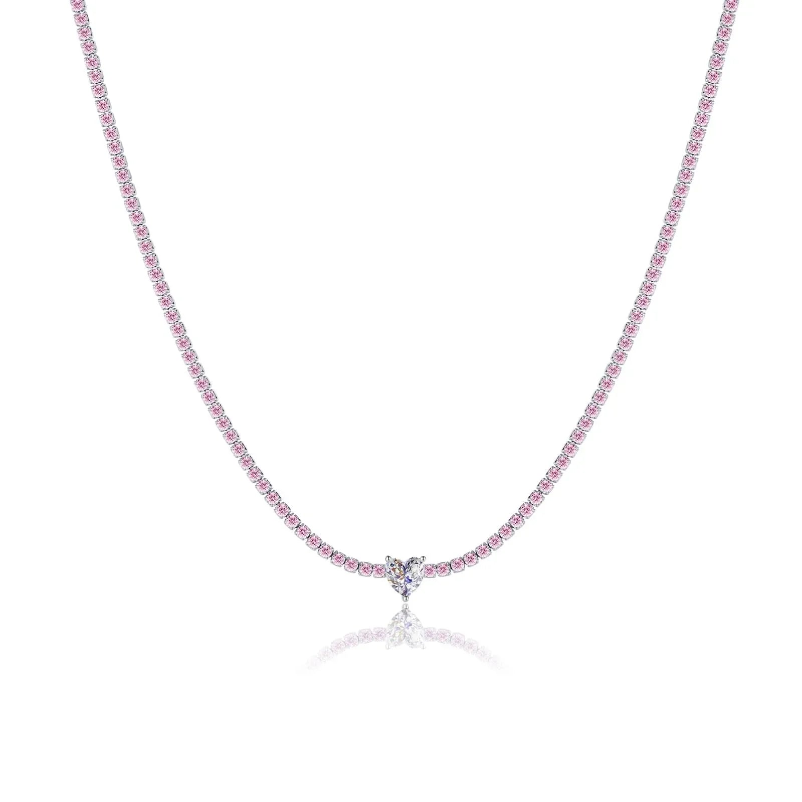 Love Heart Choker & Bracelet