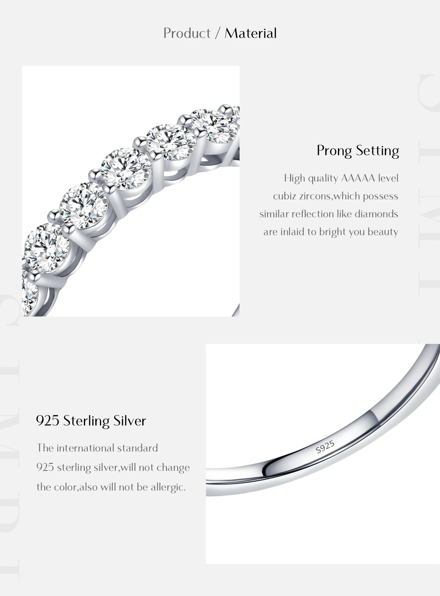 Sterling Silver Simple Ring