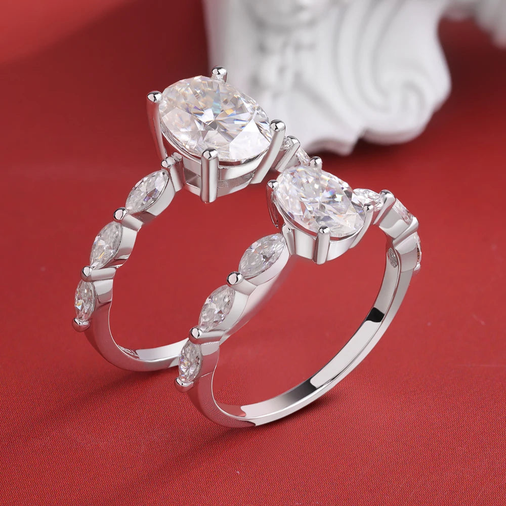 Moissanite Ring - Athena Ring