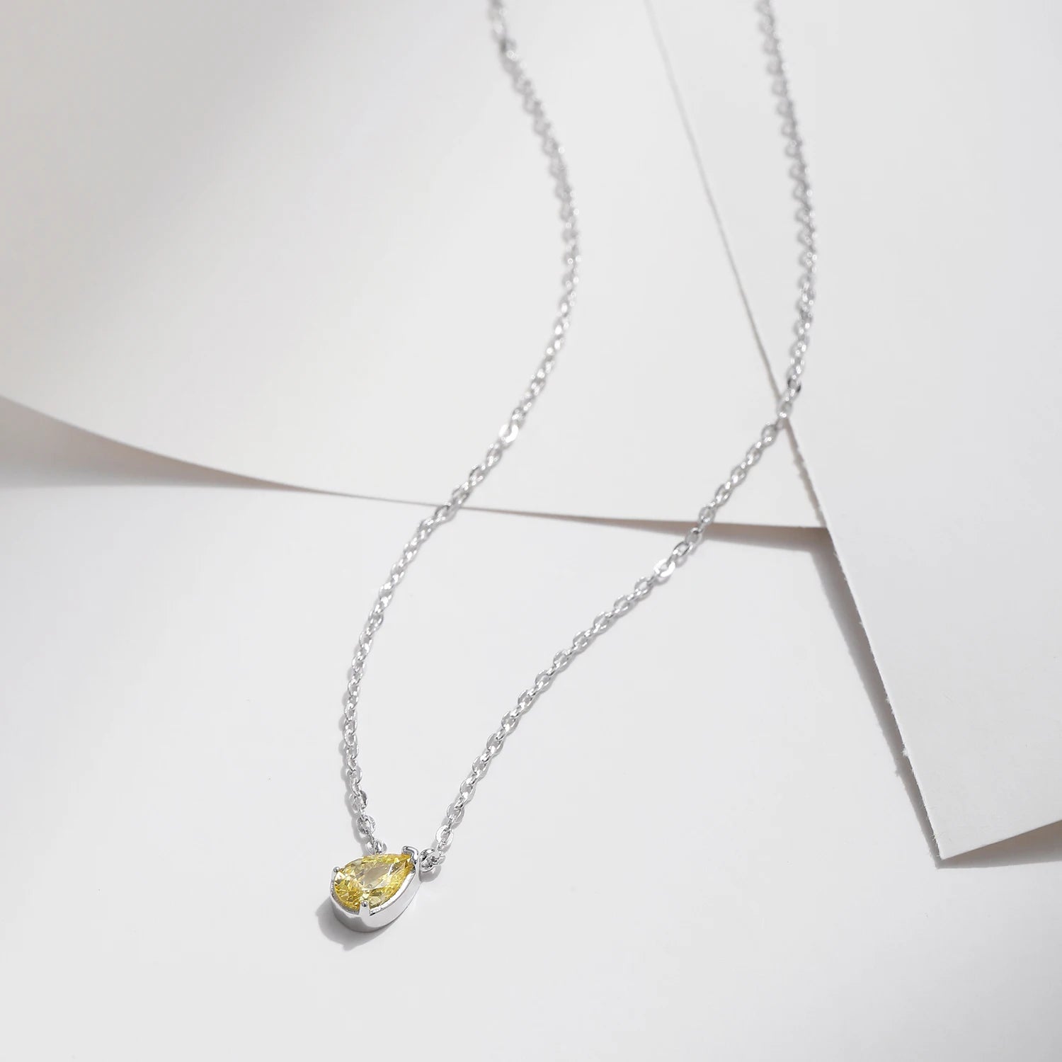 Collier Goutte d'Eau - Plaqué Or 