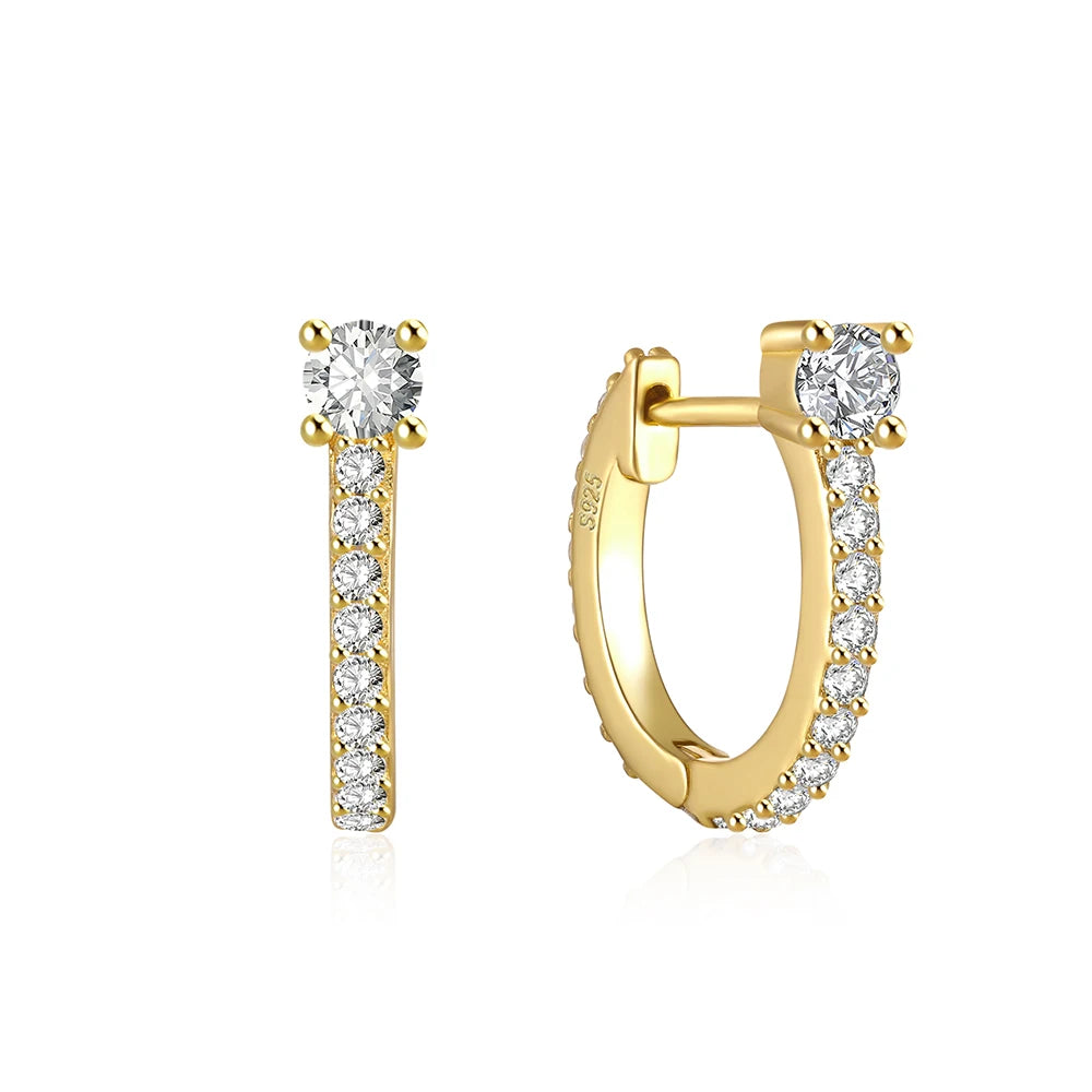 Glossy Hoop Earrings