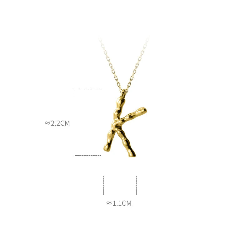 Simple 26 Letters Chain Necklace