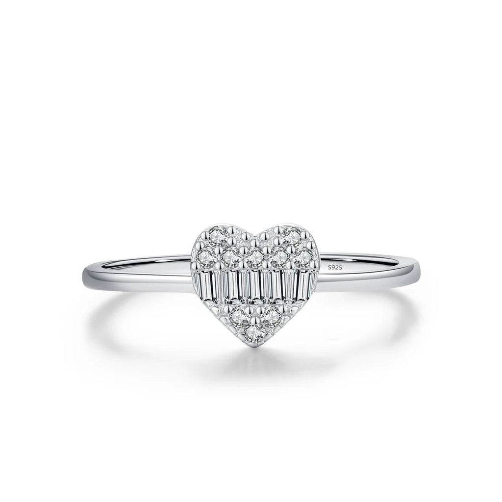 Simple Square/ Heart Ring
