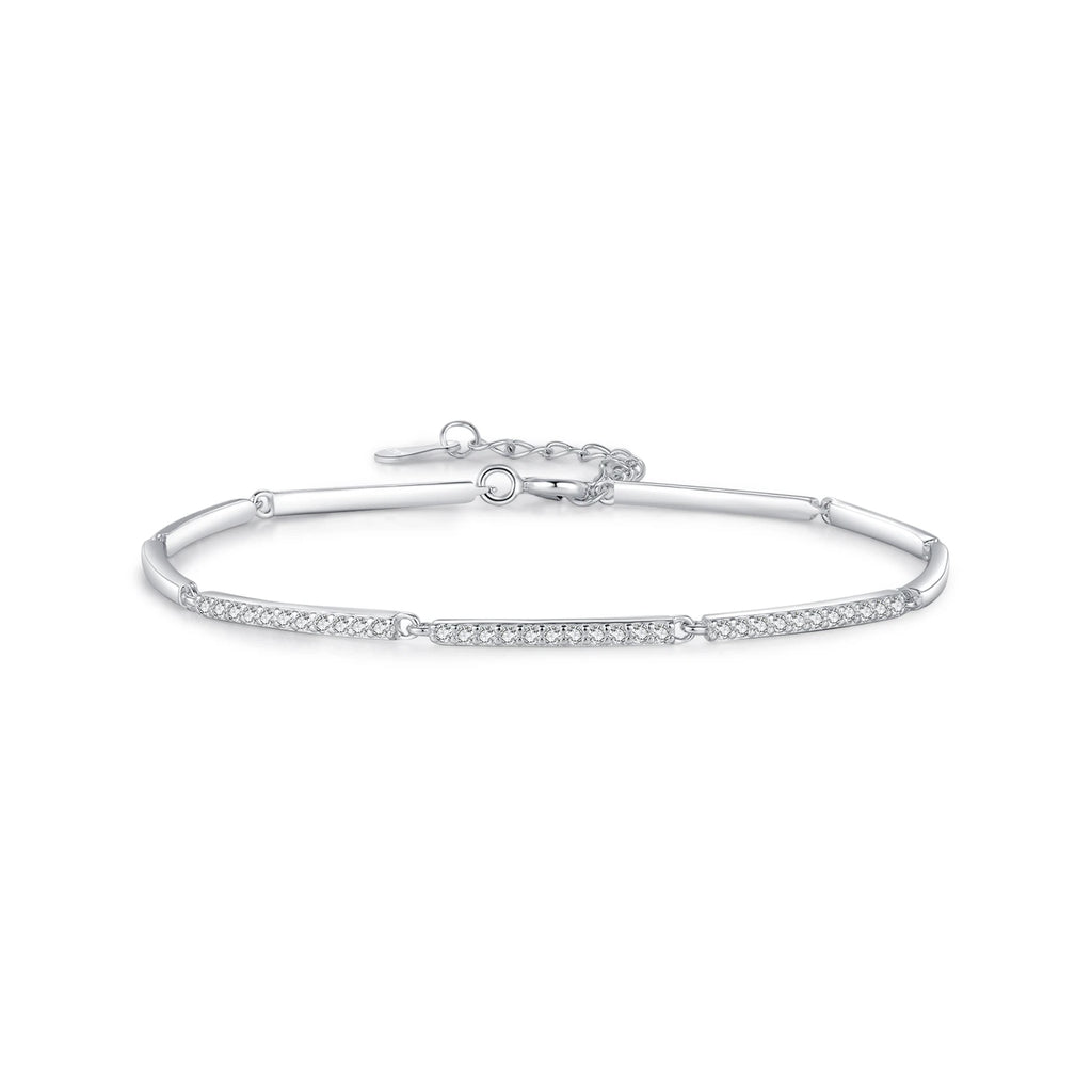 White Gold Plated Bracelet