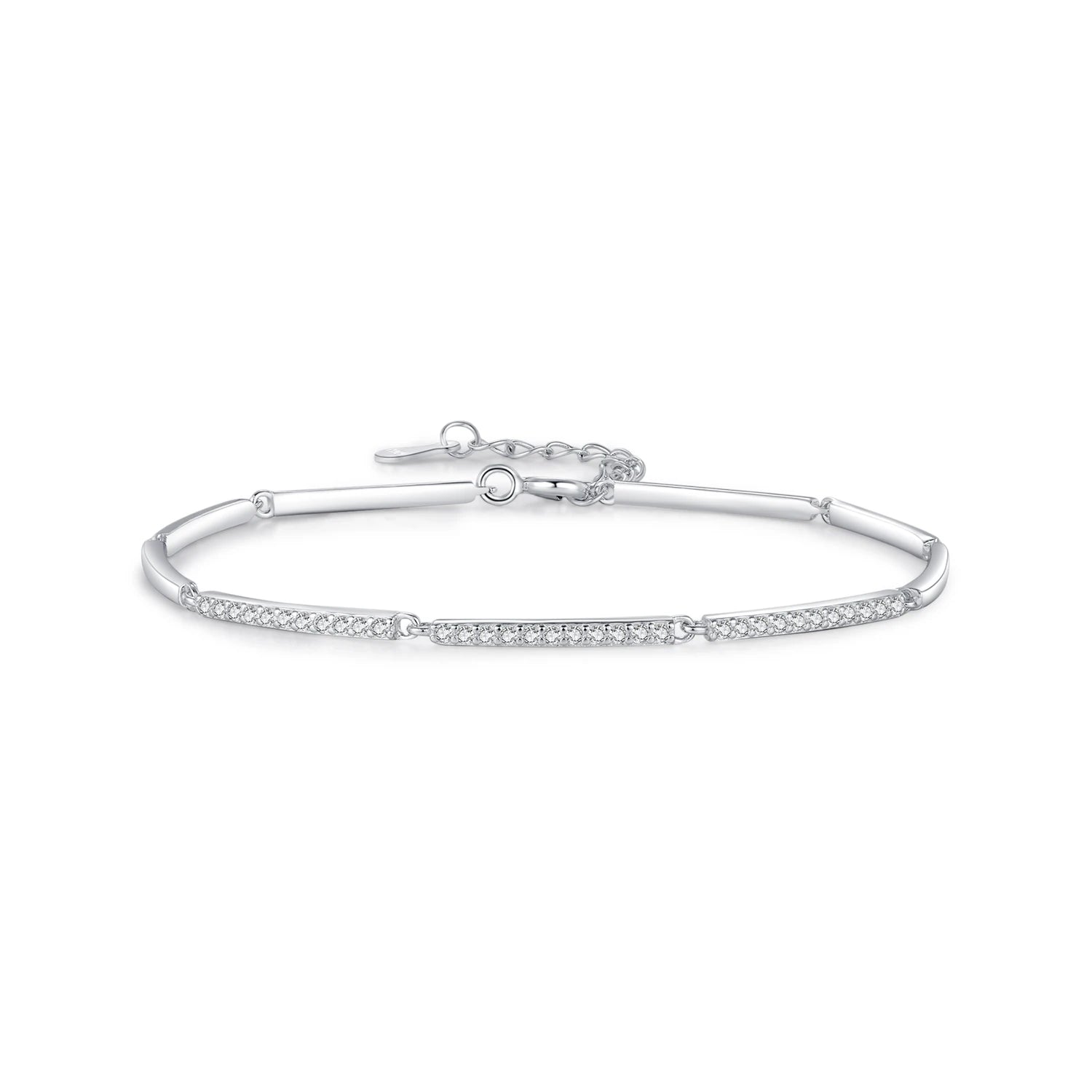 White Gold Plated Bracelet