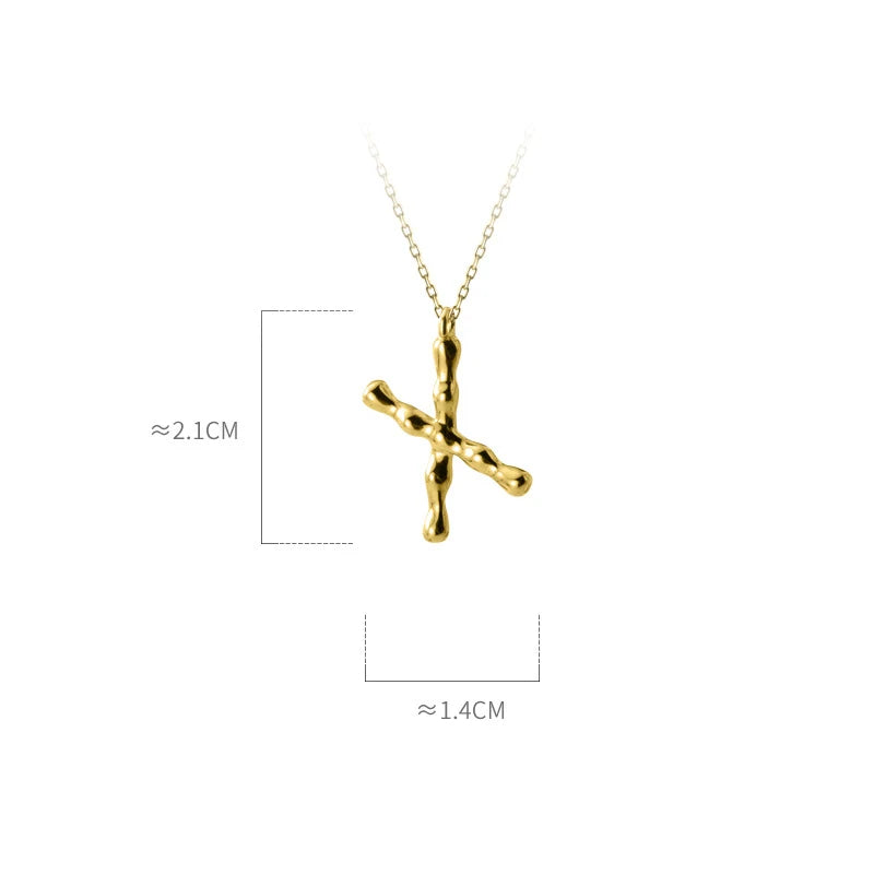 Simple 26 Letters Chain Necklace