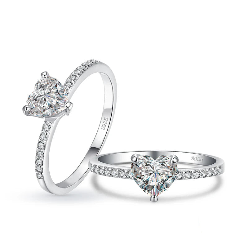 Silver Heart Ring