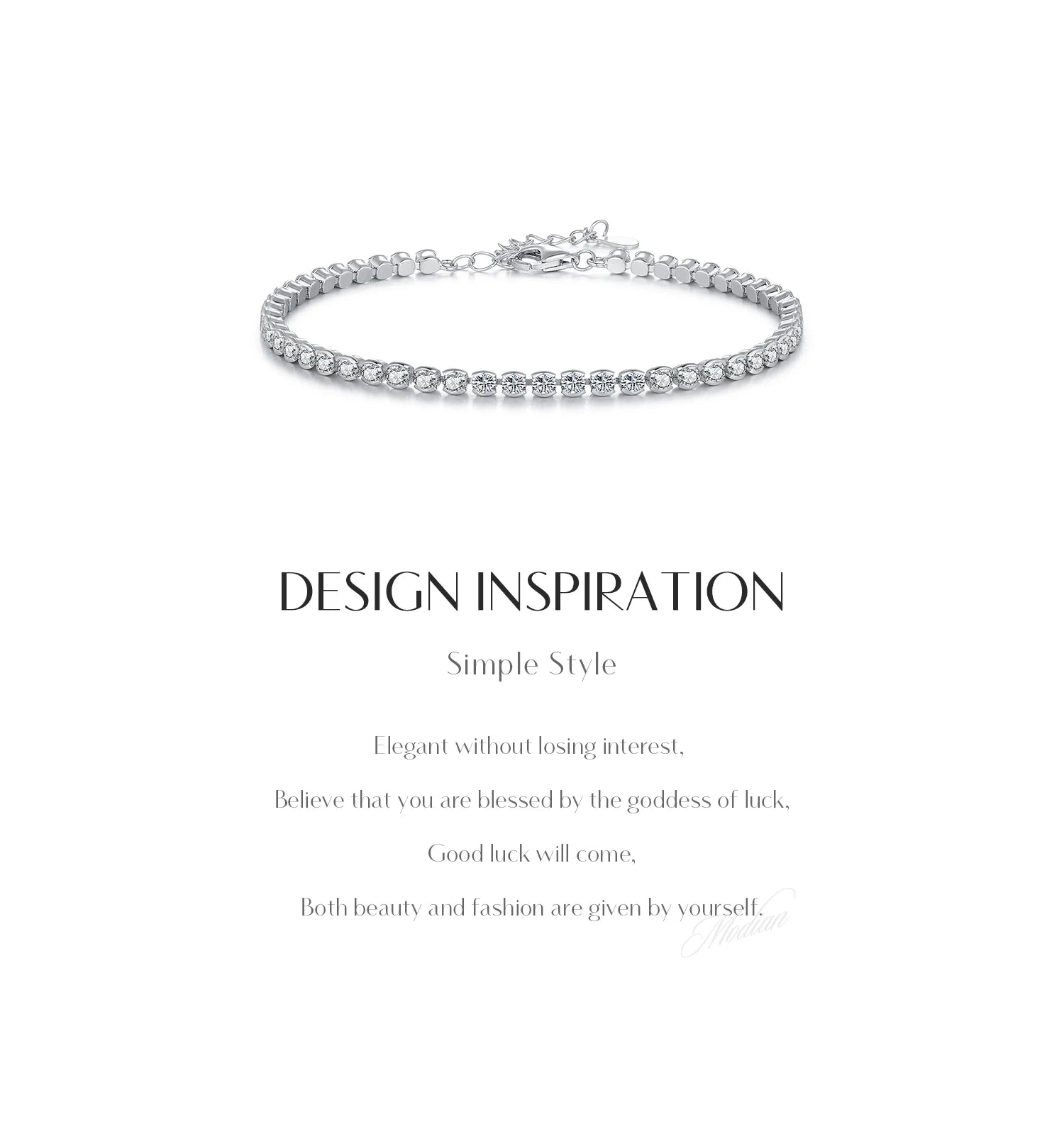 Tennis Bracelet with Zirconias