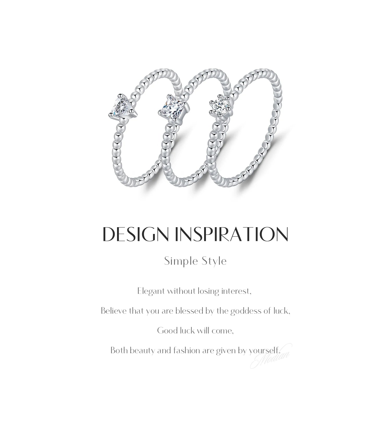 Geometric Shaped Moissanite Ring