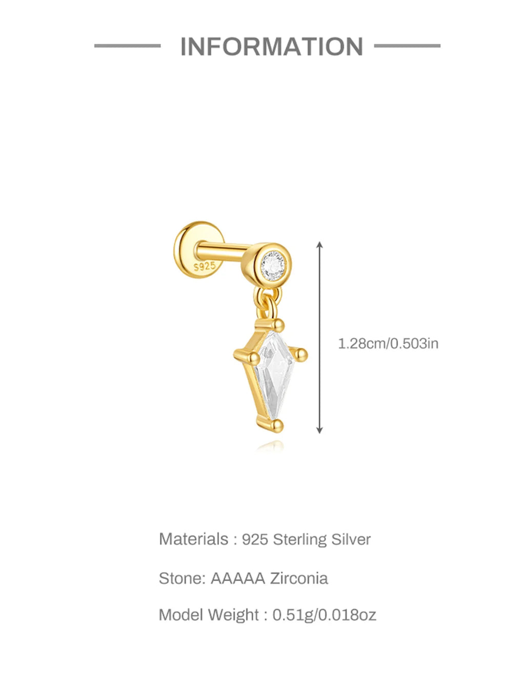 Gold Piercings
