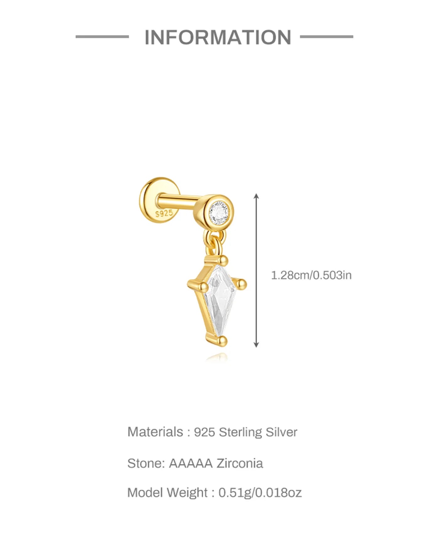 Gold Piercings