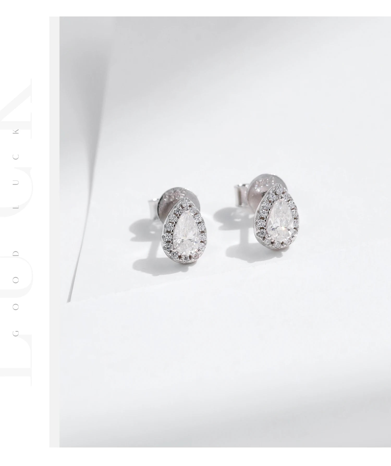 Moissanite Stud Earrings