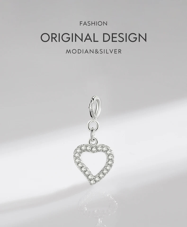 Romantic Irrgular Hearts Pendant