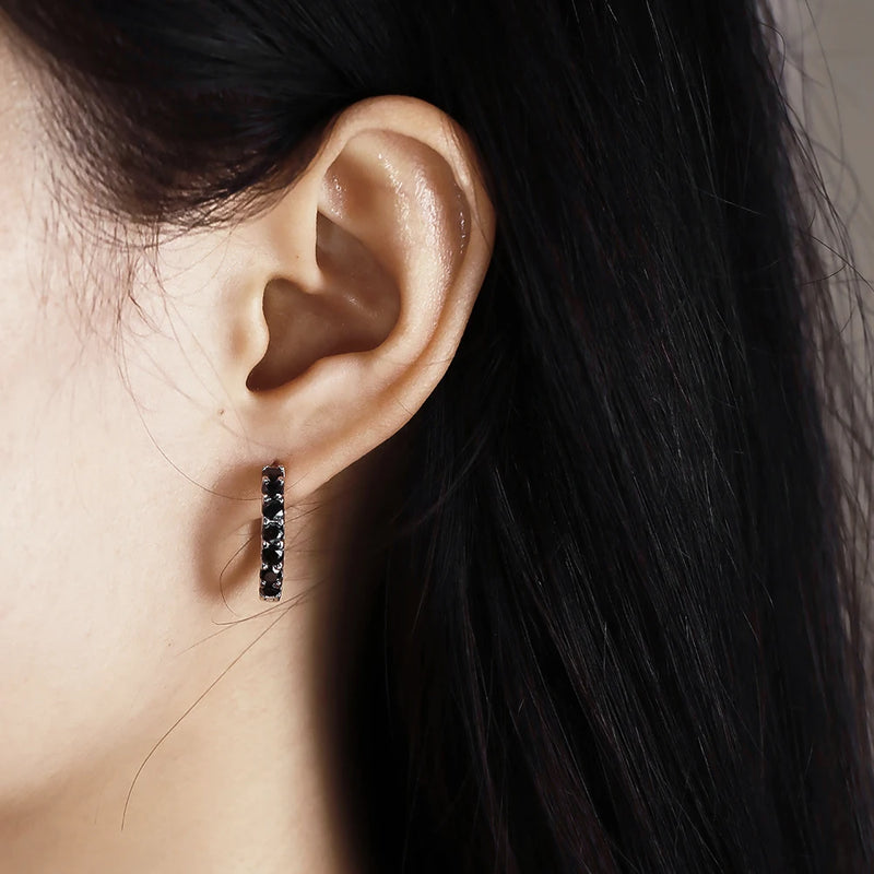 2.6ct Moissanite Earring Hoops