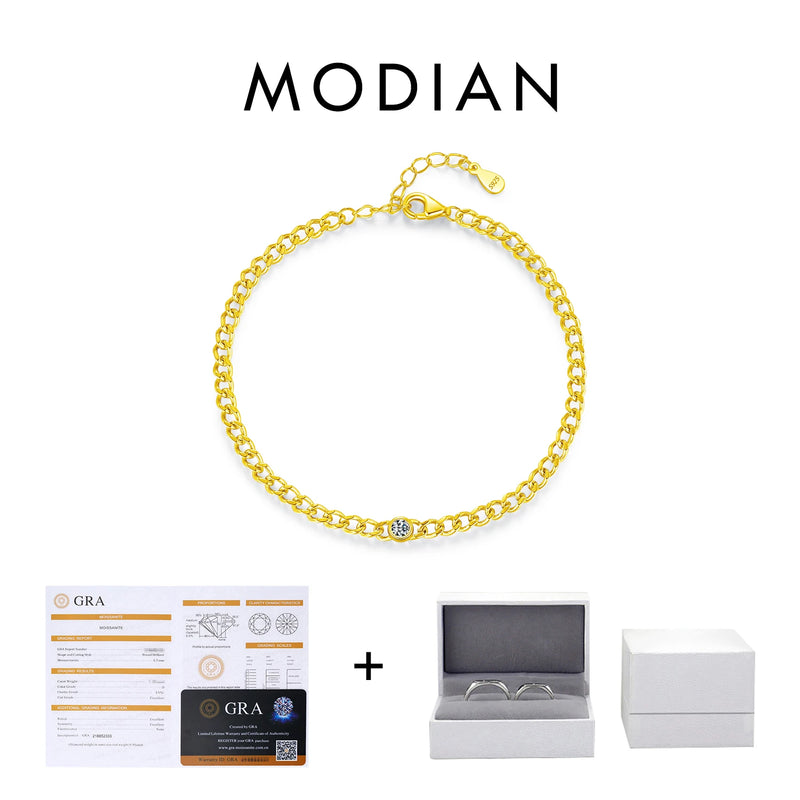 Cearl Round Moissanite Bracelets
