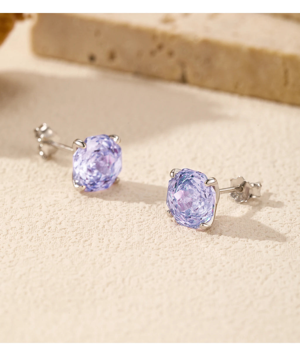 Polygon Multi-Color Rose Cut Cubic Zirconia